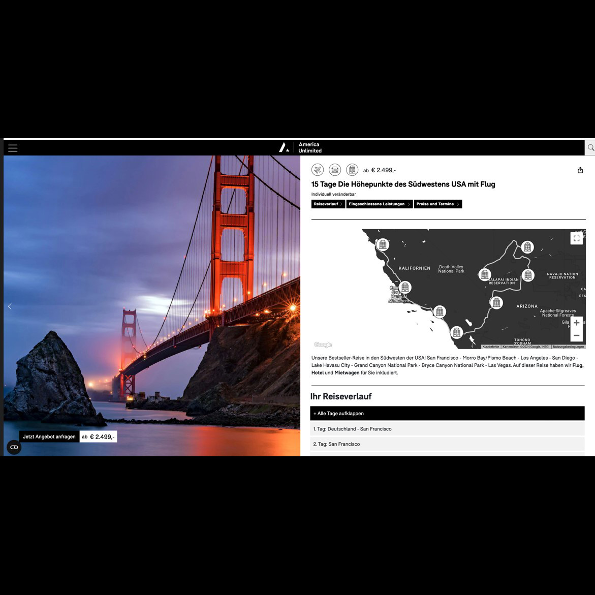 Screenshot Website Aica Unlimited 1