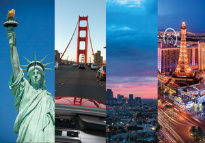 14 Tage Cityhopping: New York, San Francisco, Los Angeles & Las Vegas mit Flug