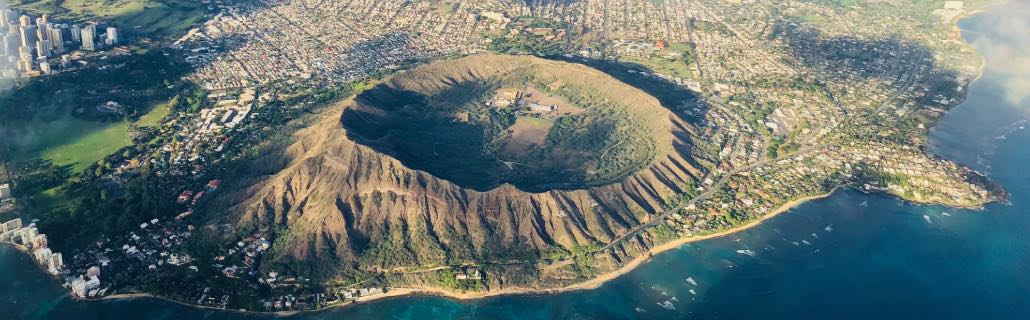Vulkankrater Oahu Hawaii