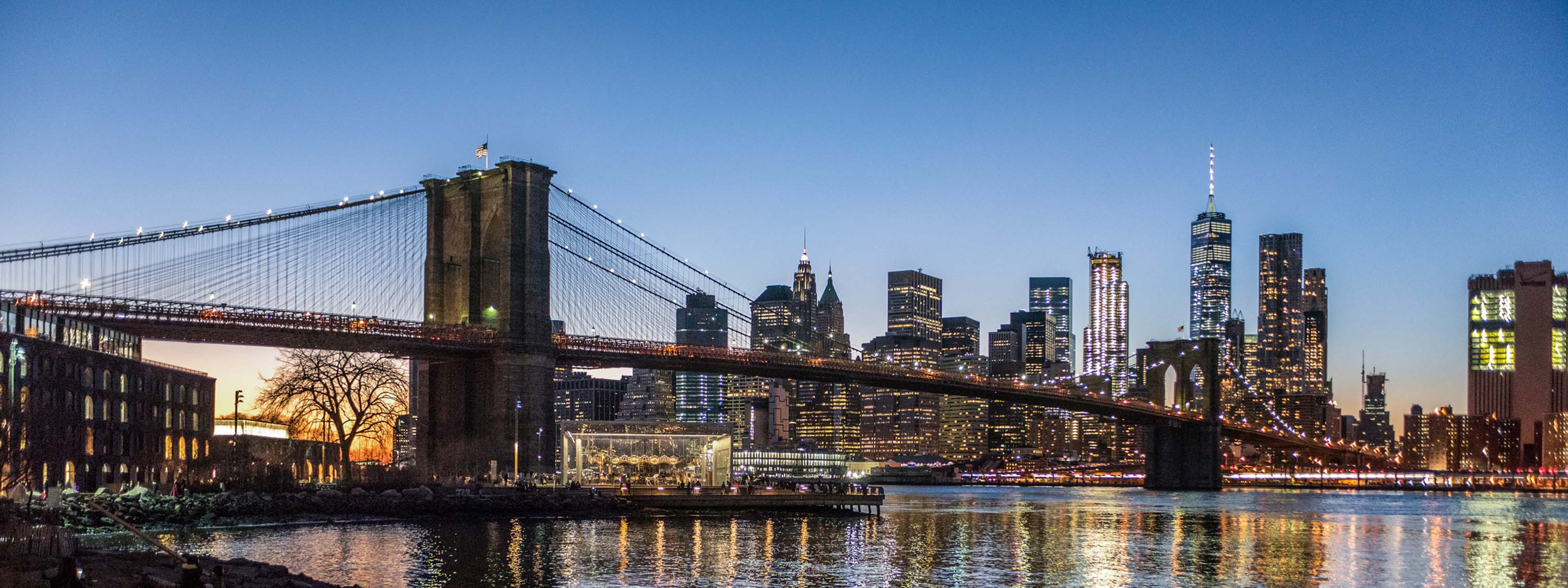 Besichtigung der Brooklyn Bridge während einer USA Gruppenreise